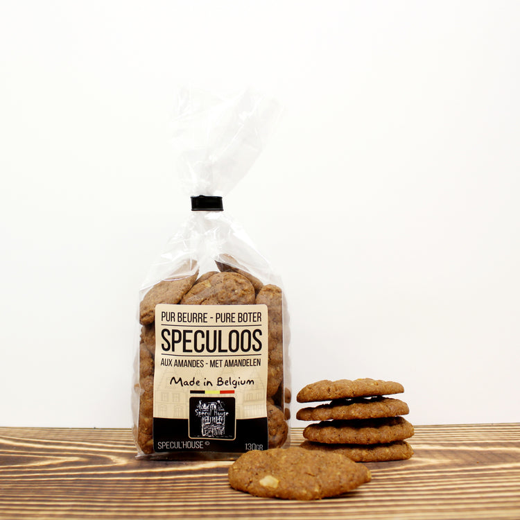 Pure Butter Speculoos with almonds - 130 gr - mini
