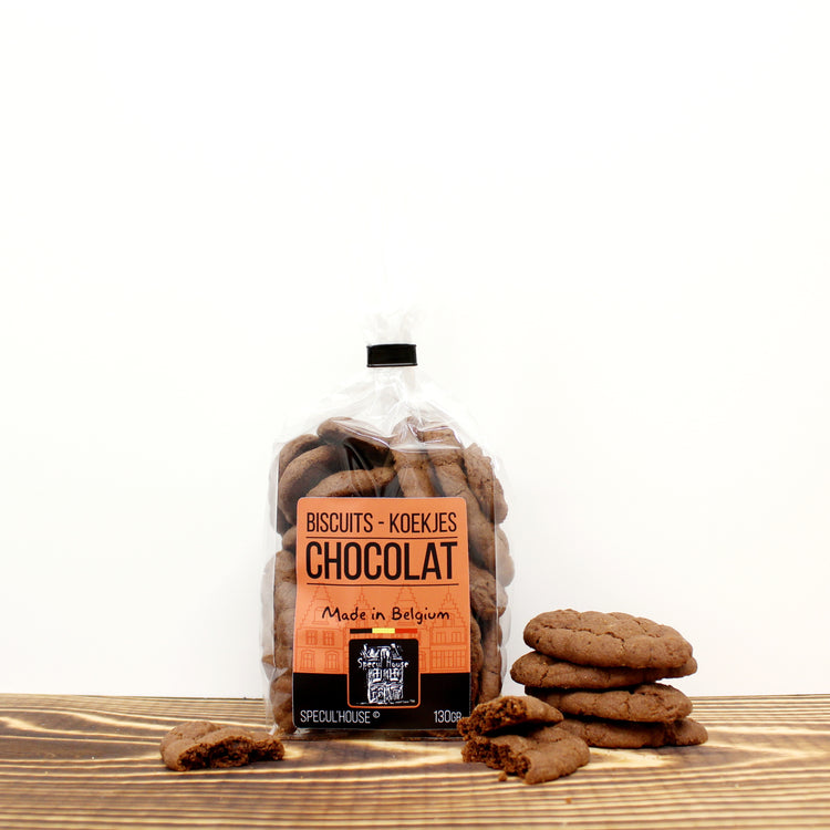 Dark chocolate biscuits - 130 gr